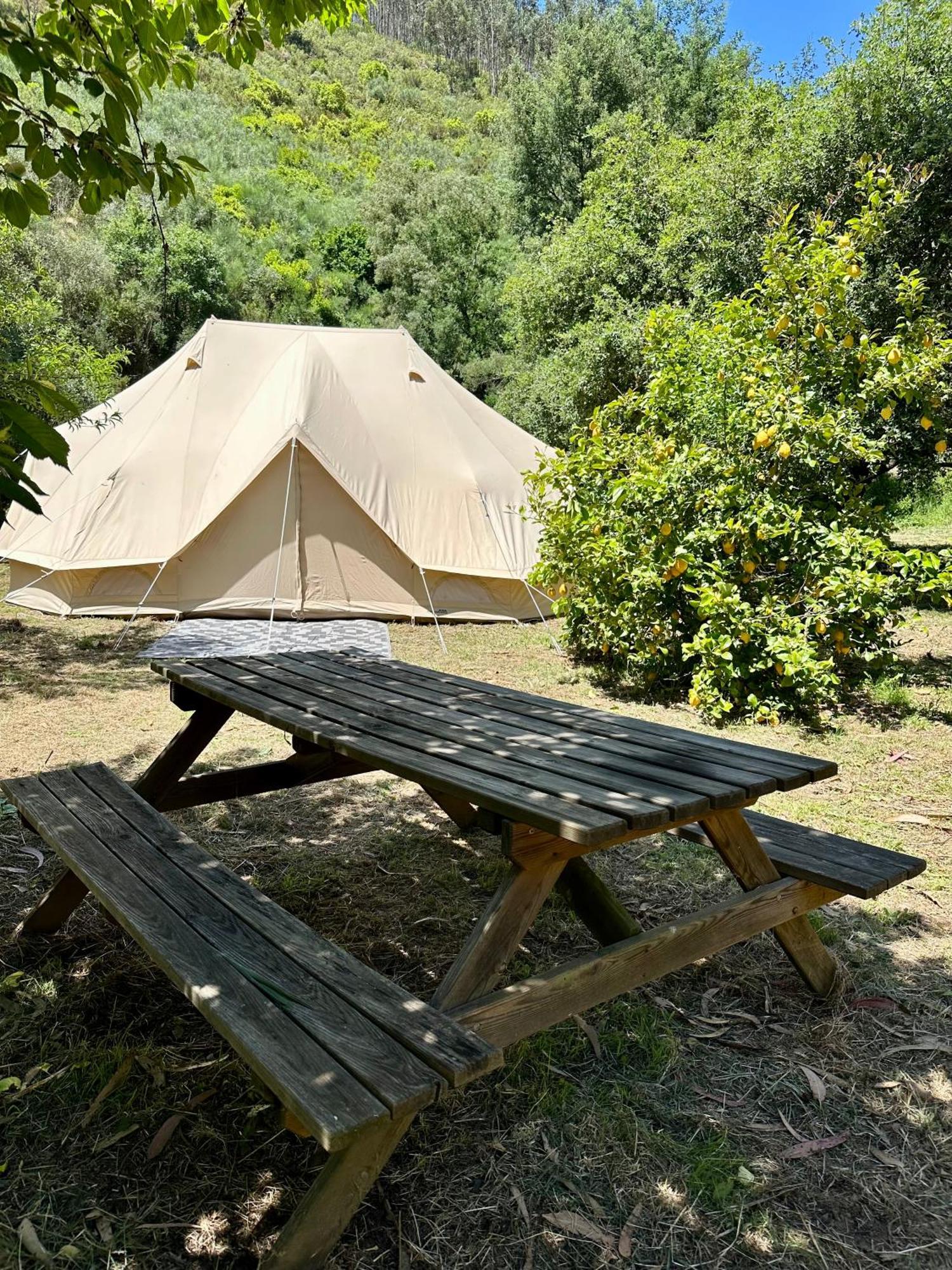 Giant Canvas Rental Tent Agro-Turismo Quinta Da Fonte Figueiro Dos Vinhos Zewnętrze zdjęcie